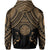 Polynesian Volleyball Hawaii Zip Hoodie Gold - Polynesian Pride