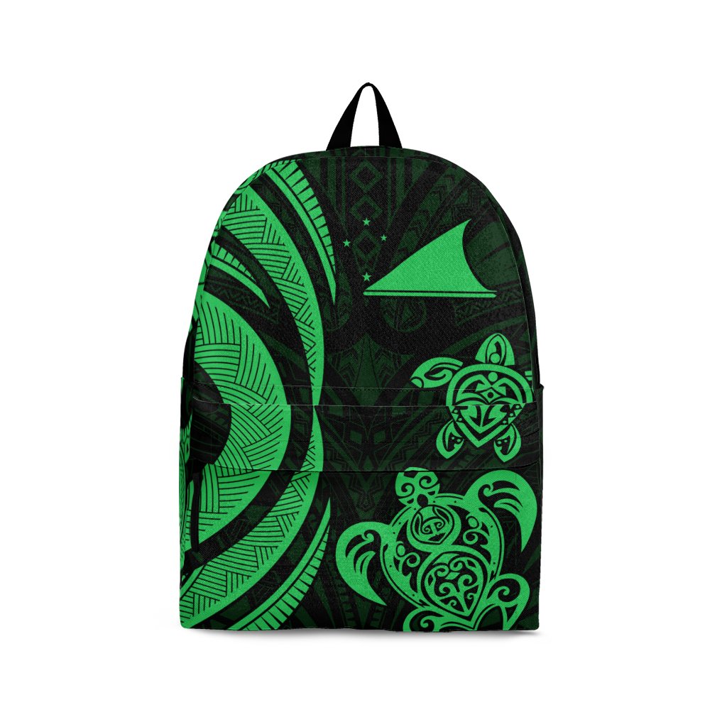 Tokelau Backpack - Green Tentacle Turtle Green - Polynesian Pride