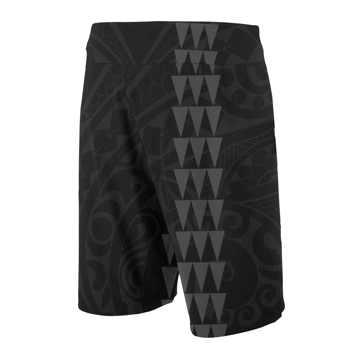 Hawaii Polynesian Warrior Board Shorts Grey - Polynesian Pride
