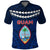Guam Polynesian Polo Shirt Vibes Version Unisex Blue - Polynesian Pride