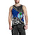 Guam Men Tank Top Fall In The Wave Blue - Polynesian Pride