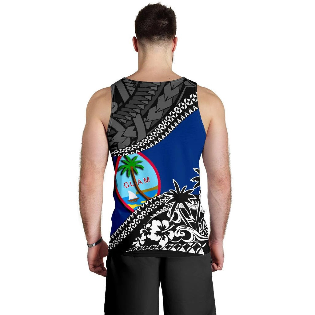 Guam Men Tank Top Fall In The Wave - Polynesian Pride