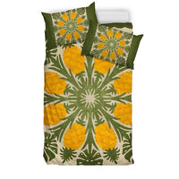Hawaii Duvet Cover Set - Pineapple Petals - Polynesian Pride