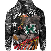 Custom Hawaii Warriors Polynesian Hoodie Unique Style Black LT8 - Polynesian Pride