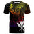 Hawaii T Shirt Pegasus Gradient Colorful Style Unisex Black - Polynesian Pride