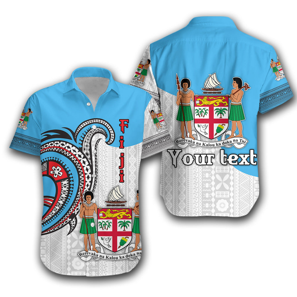 (Custom Personalised) Fiji Hawaiian Shirt Polynesian Special Style LT16 Unisex Black - Polynesian Pride