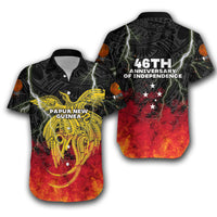 Papua New Guinea Hawaiian Shirt Independence Day Special Style LT16 Unisex Yellow - Polynesian Pride
