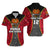 (Custom Personalised) Papua New Guinea Rugby Hawaiian Shirt Style Gown Unisex Red - Polynesian Pride