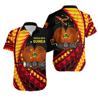 Papua New Guinea Matching Dress and Hawaiian Shirt The Greater Bird of Paradise LT9 - Polynesian Pride