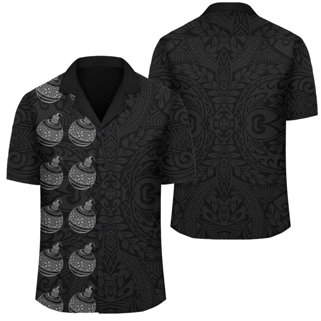 Hawaii Polynesian Hawaiian Shirt Unisex Black - Polynesian Pride