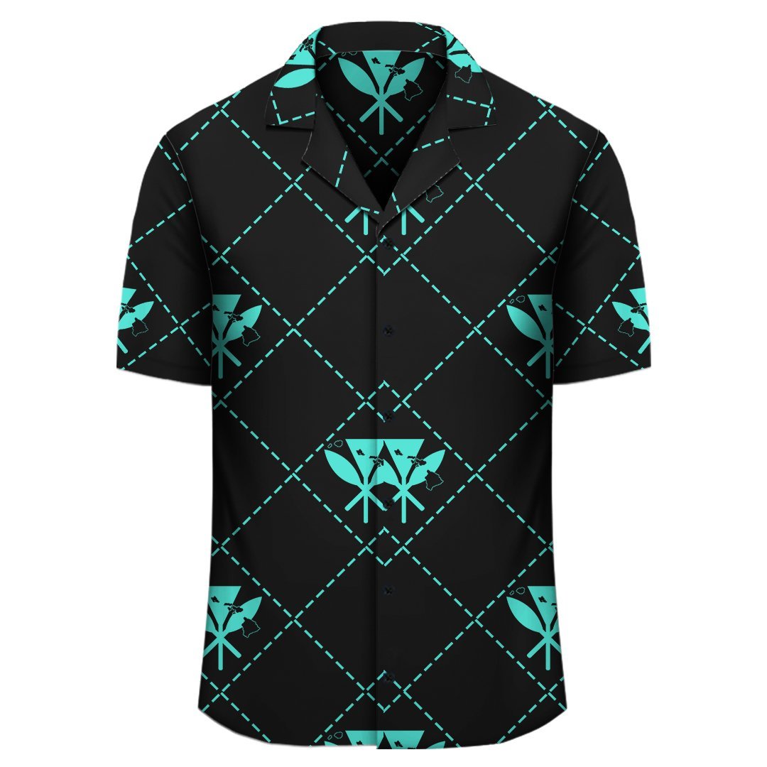 Kanaka Maoli Hawaiian Shirt Regal White AH - Polynesian Pride