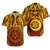 (Custom Personalised) Tonga High School Hawaiian Shirt Simple Polynesian, Custom Text and Number Unisex Brown - Polynesian Pride