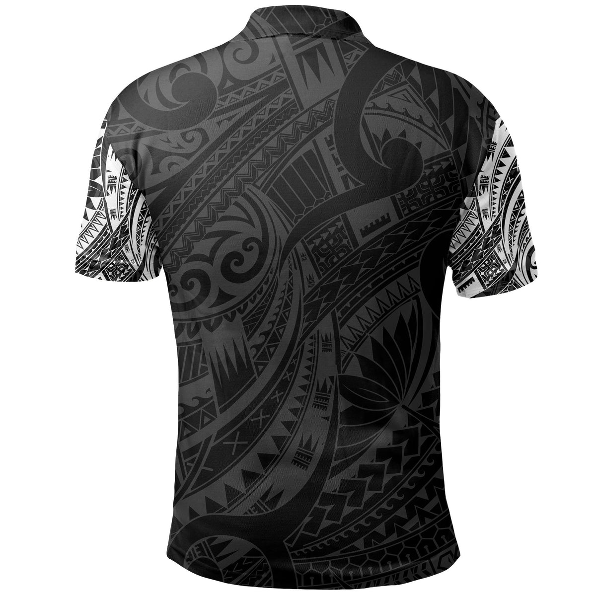 Hei Tiki Maori Tattoo Polo Shirt White - Polynesian Pride