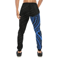 Guam Rising 3rd Sweatpants (Blue) A6 - Polynesian Pride