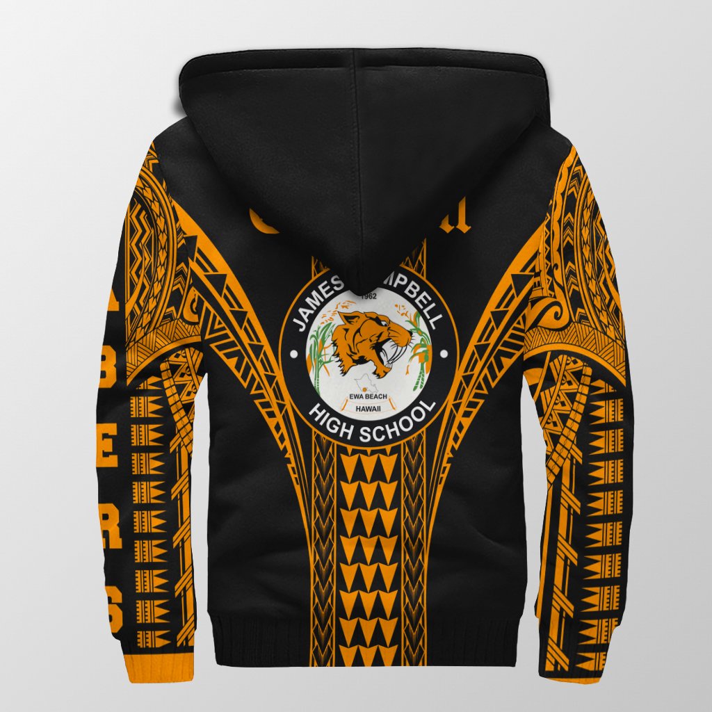 Hawaii - James Campbell High Sherpa Hoodie AH - Polynesian Pride
