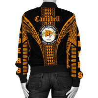 Hawaii Bomber Jacket - James Campbell High Bomber Jacket AH - Polynesian Pride