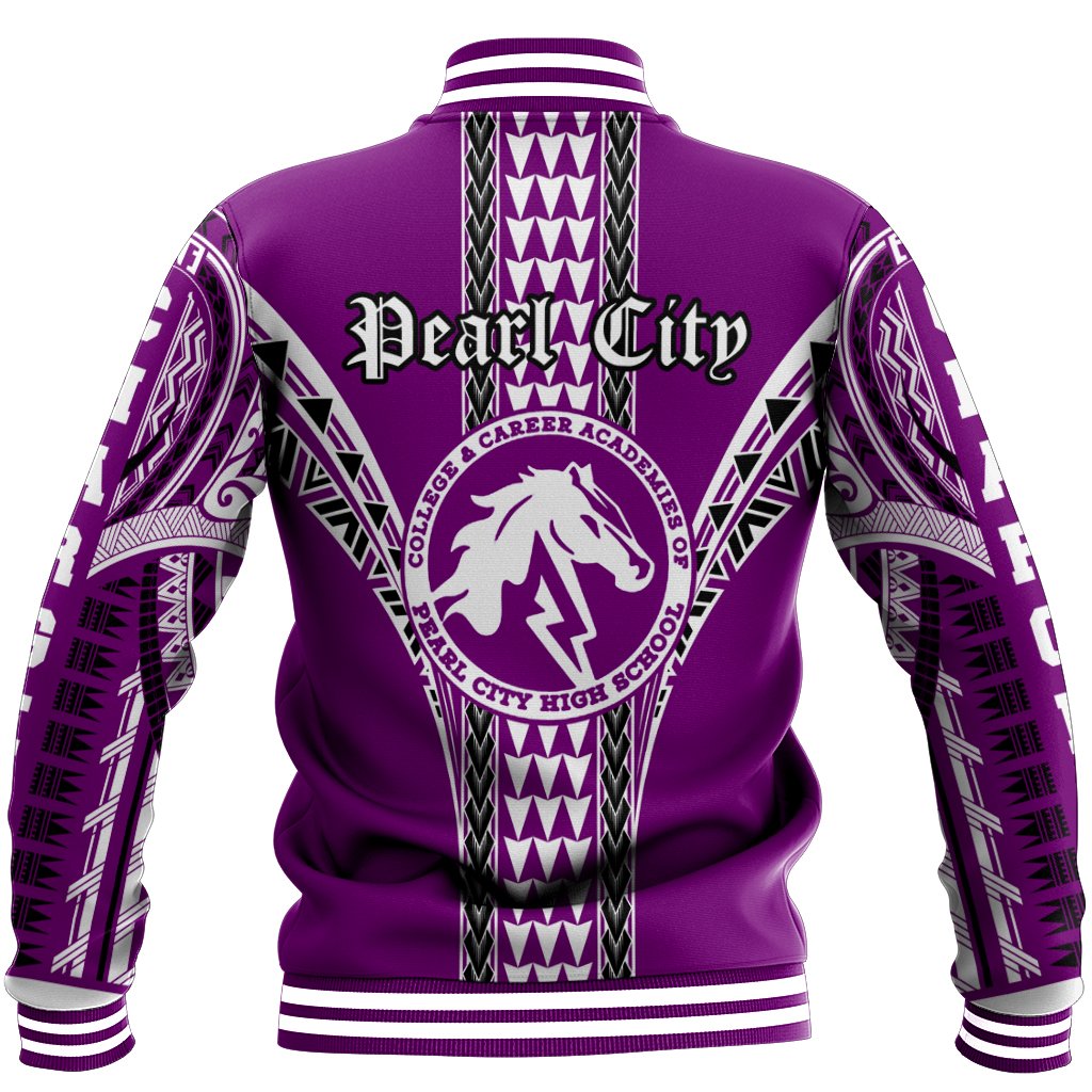 Hawaii Baseball Jacket - Pearl City High Baseball Jacket - AH - Polynesian Pride