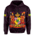Polynesian Kanaka Maoli Royal Coat of Arms Hawaii Hoodie Pink - Polynesian Pride
