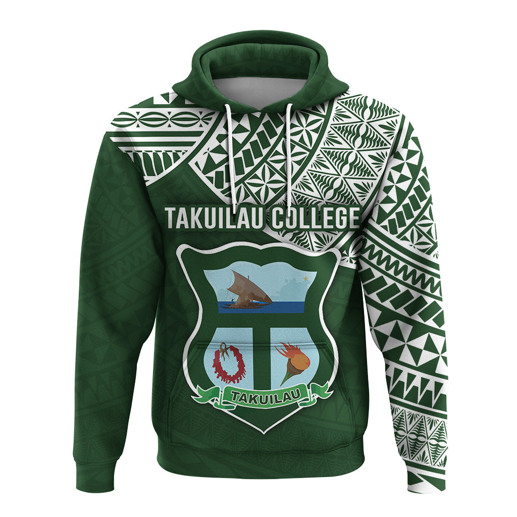 Custom Takuilau College Hoodie Tonga Pattern LT4 - Polynesian Pride