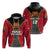 Custom Papua New Guinea Rugby Hoodie Style Gown Unisex Red - Polynesian Pride