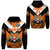 Custom Papua New Guinea Lae Snax Tigers Hoodie Rugby Simple Style Black, Custom Text and Number LT8 Unisex Black - Polynesian Pride
