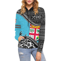 Fiji Hoodie Fall In The Wave K7 - Polynesian Pride