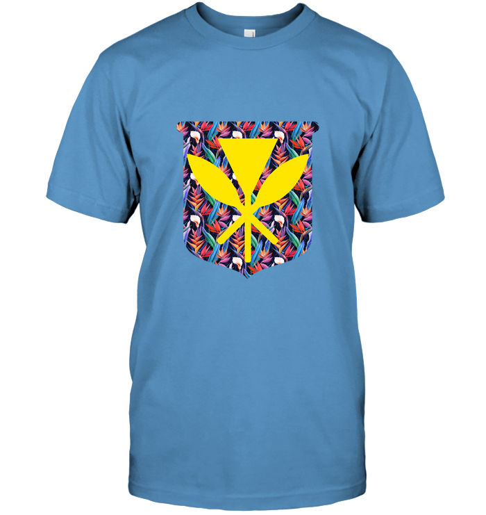 Hawaii Floral Kanaka Maoli T Shirt 15 - Polynesian Pride