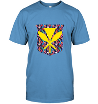 Hawaii Floral Kanaka Maoli T Shirt 15 - Polynesian Pride