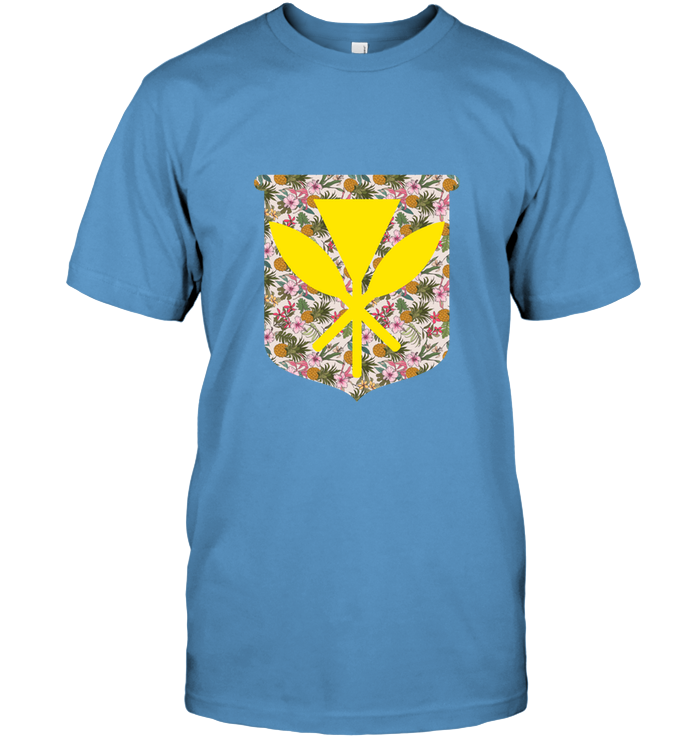 Hawaii Floral Kanaka Maoli T Shirt 51 - Polynesian Pride