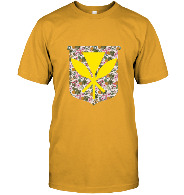 Hawaii Floral Kanaka Maoli T Shirt 51 - Polynesian Pride
