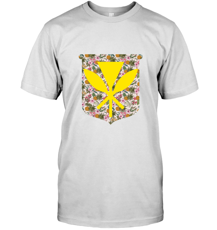 Hawaii Floral Kanaka Maoli T Shirt 51 - Polynesian Pride