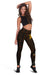 Hawaiian - Hawaii Polynesian Plumeria Ray Leggings - Rise Style - AH - Polynesian Pride
