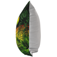 Kanaka Maoli (Hawaiian) Pillow Cases, Polynesian Plumeria Banana Leaves Reggae - Polynesian Pride