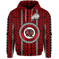 Custom Hawaii Kahuku School Hoodie Kahuku High School Simple Style LT8 - Polynesian Pride