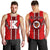 Hawaii Men's Tank Top - Kahuku High Tank Top AH Red - Polynesian Pride