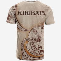 Kiribati T Shirt Hibiscus Flowers Vintage Style - Polynesian Pride