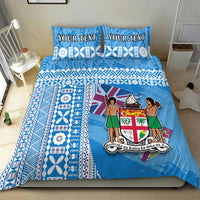 (Custom Personalised) Fiji Dreamy Bedding Set Tapa Pattern LT13 - Polynesian Pride