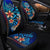 Kosrae Custom Personalised Car Seat Covers - Vintage Tribal Mountain - Polynesian Pride