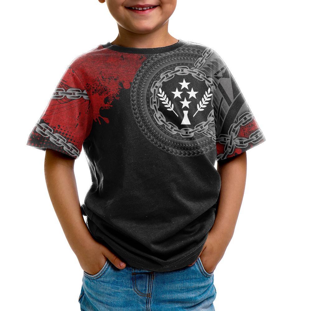 Kosrae Polynesian T Shirt Polynesian Chain Style - Polynesian Pride