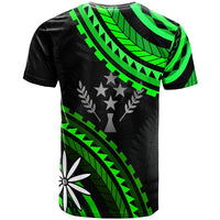 Kosrae T Shirt Palm Leaf Texture - Polynesian Pride
