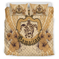 Hawaii Lauhala Turtle Map Polynesian Bedding Set - Ori Style AH - Polynesian Pride