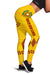 Tonga Vava'u High School Women Leggings Simple Style - Yellow LT8 Yellow - Polynesian Pride