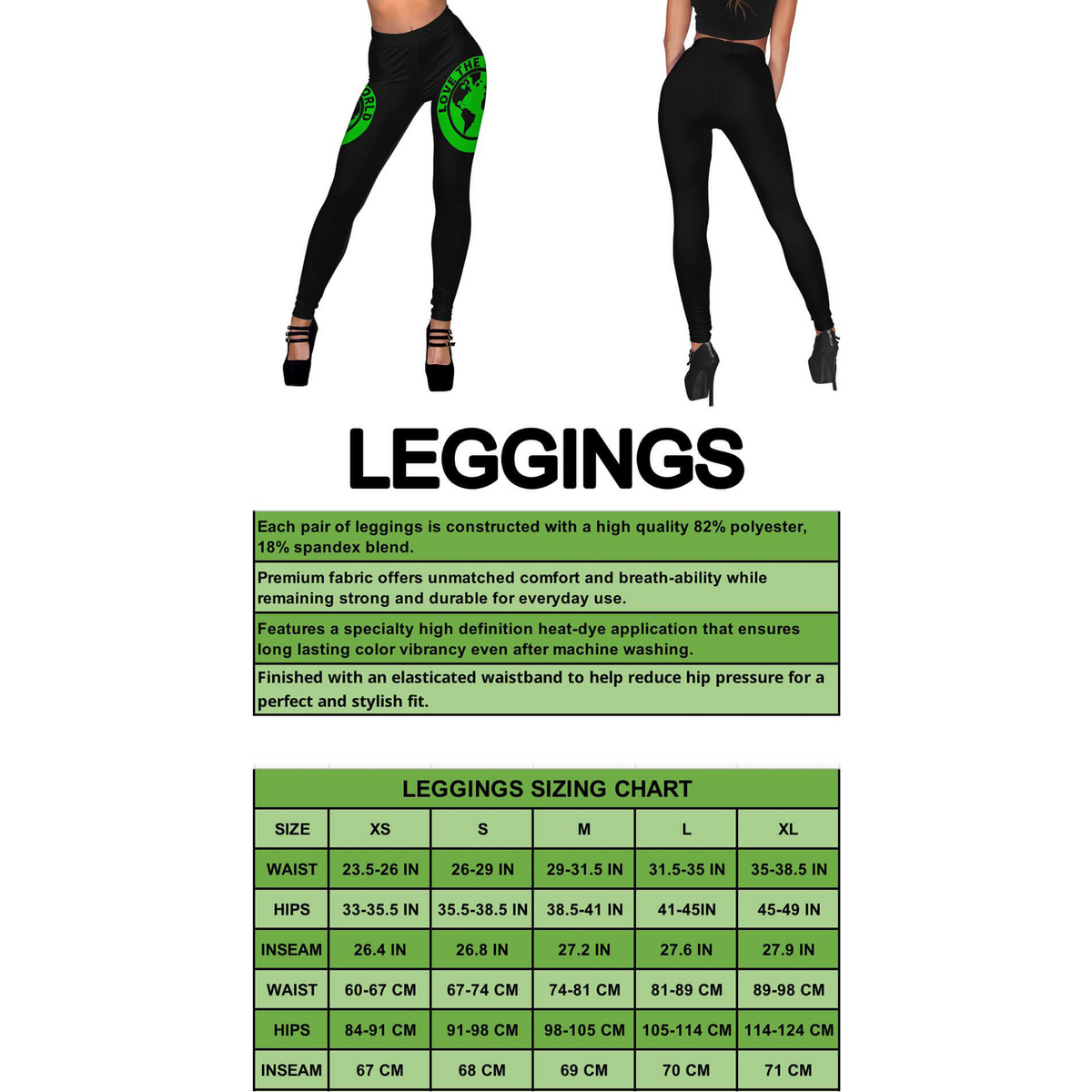 Polynesian Rising 2nd Leggings - Polynesian Pride