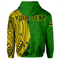 Custom Hawaii Hoodie Leilehua High Tribal Kakau Zip Hoodie - Polynesian Pride
