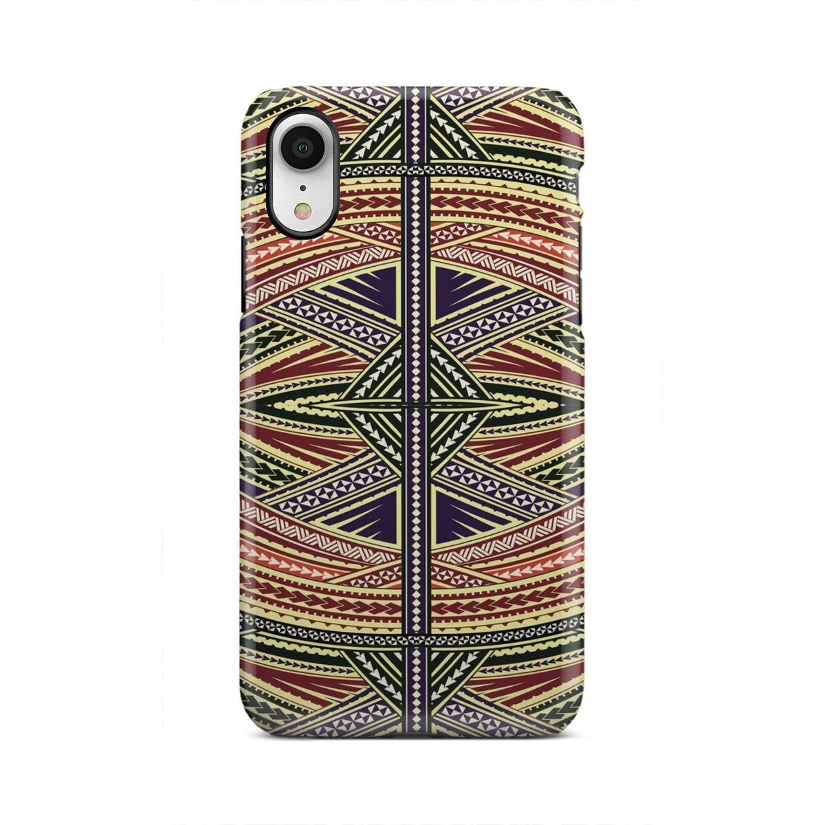 Polynesian Tough Case Yellow iPhone Xr - Polynesian Pride