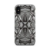 Polynesian Tribal Tough Case White And Black - Polynesian Pride