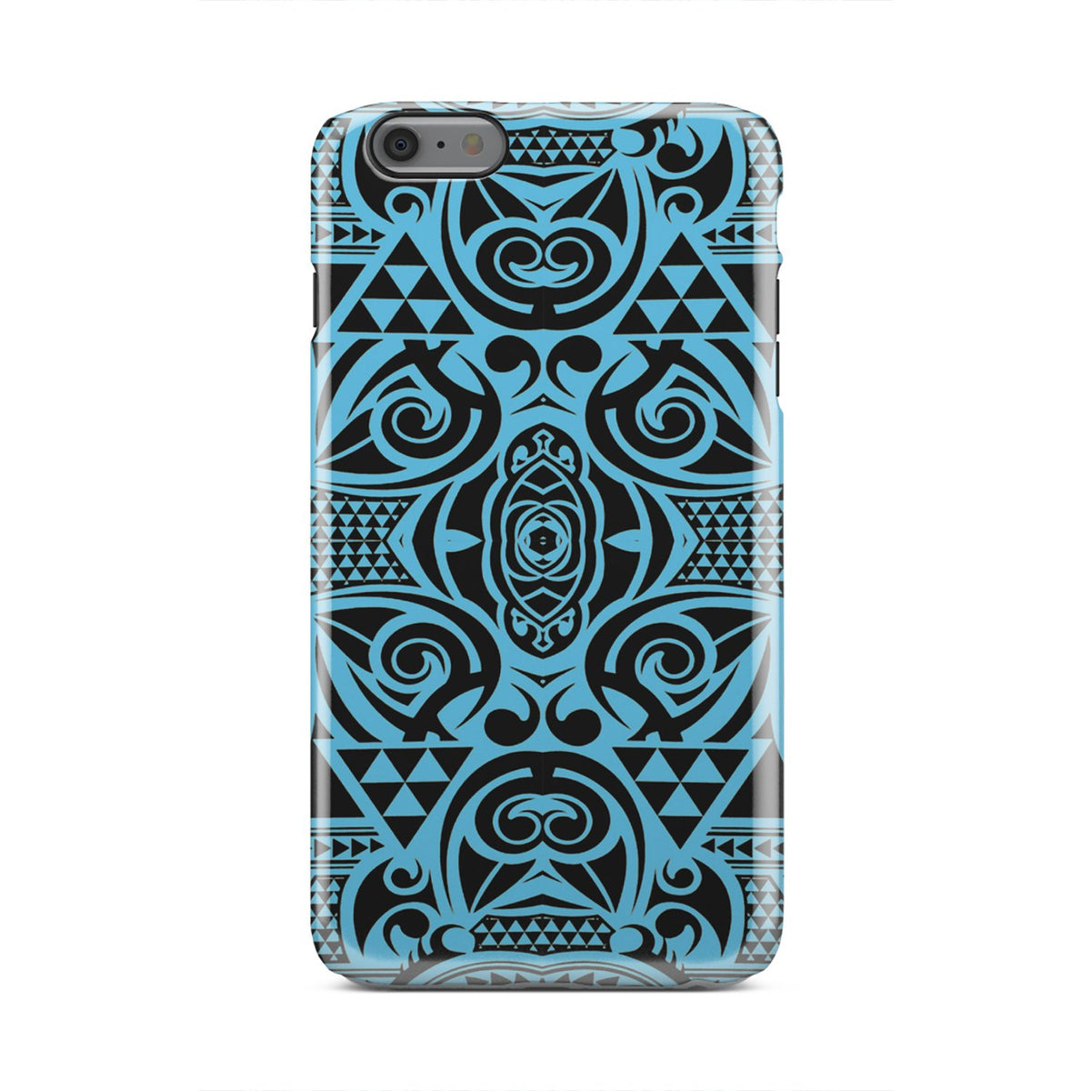 Polynesian Tough Case Grown Blue White iPhone 6 Plus - Polynesian Pride