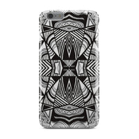 Polynesian Tribal Phone Case White And Black iPhone 6 Plus - Polynesian Pride