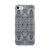 Polynesian Phone Case Black And White iPhone 8 - Polynesian Pride