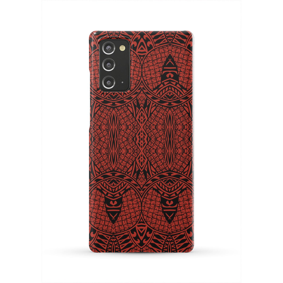Polynesian Phone Case Red Samsung Galaxy Note 20 - Polynesian Pride